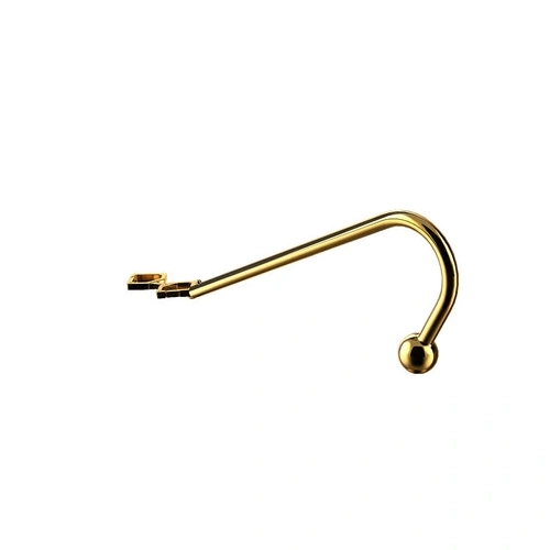 3867 Hook Set Anal Golden Adjustable AllNight LOCKINK 1221